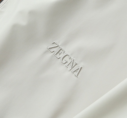 Мужская бежевая ветровка Zegna   