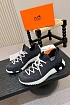 Текстильные кроссовки Hermes lift slip-on