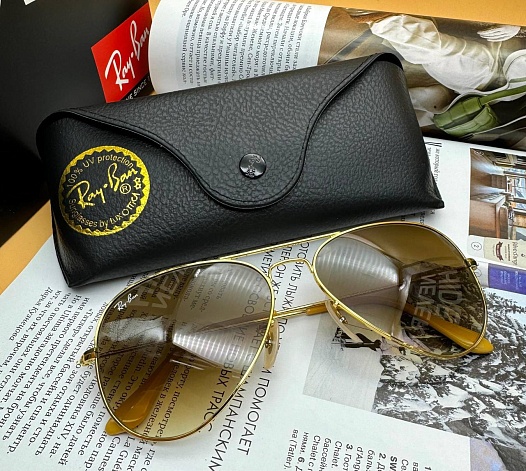 Солнцезащитные очки Ray-Ban Aviator Large Metal   