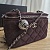 Замшевая косметичка Chanel 18x12 см