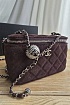Замшевая косметичка Chanel 18x12 см