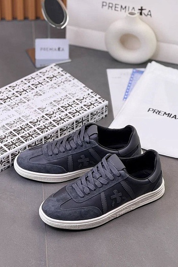 Комбинированные кроссовки Premiata Bonnie - Navy   