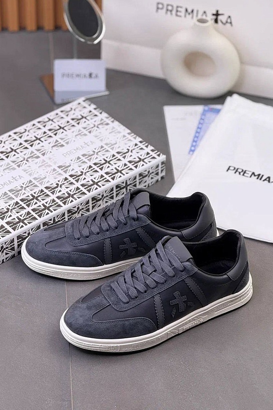 Комбинированные кроссовки Premiata Bonnie - Navy