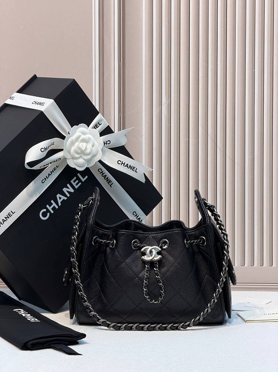 Кожаная сумка Chanel 25 Mini premium 20x22x12.5 см