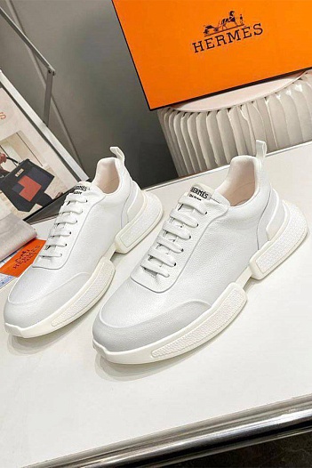 Мужские кроссовки Hermes Drift - White   