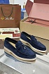 Женские замшевые лоферы Loro Piana Summer Charms Walk premium