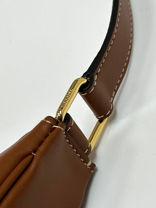 Женская сумка Celine Ava Tromphe Premium 24.5x17x9 см - Brown