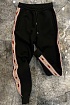 Мужской чёрный костюм Dsquared2 logo-pattern
