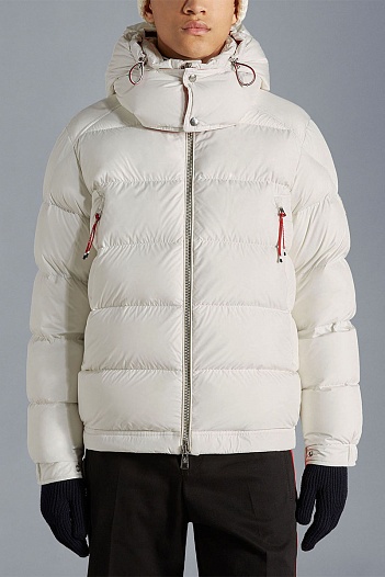 Мужской пуховик Moncler Poirier - Beige   