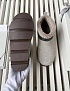 Женские замшевые угги с мехом Brunello Cucinelli Premium - Grey