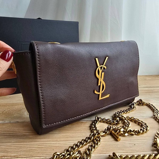 Кожаная сумка Yves Saint Laurent Kate 25x14 см   