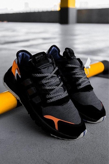 Кроссовки Adidas Nite Jogger - Black   
