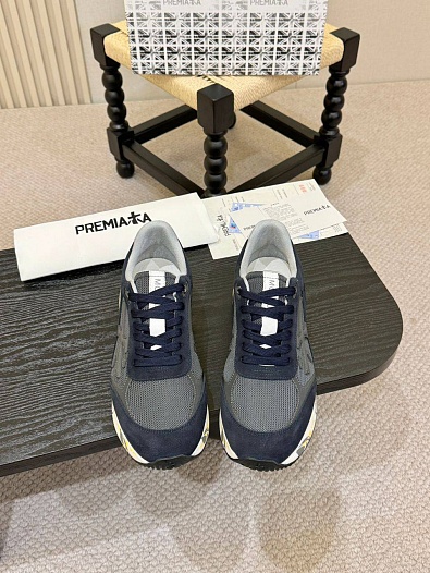 Мужские кроссовки Premiata Moe Run - Navy   