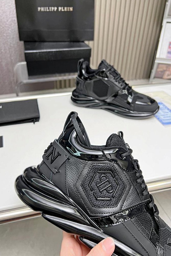 Мужские кроссовки Philipp Plein Hurricane - Black