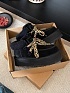Женские замшевые ботинки с мехом UGG Funkarra Cabin Cuff - Black