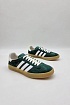 Женские кроссовки Gucci x Adidas Gazelle Collaboration - Green