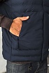 Мужской жилет тёмно-синего цвета Stone Island compass badge