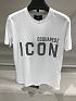 Мужская футболка Dsquared2 "ICON" - White