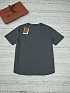 Мужская тёмно-серая футболка Loro Piana premium