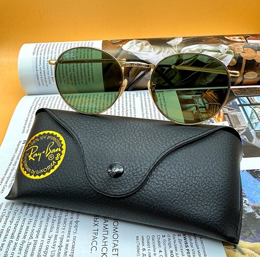 Солнцезащитные очки Ray-Ban New Round - Green   