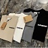 Чёрная футболка Burberry Rutherford Ekd