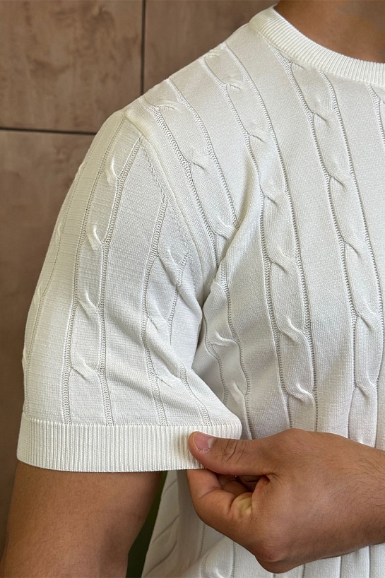 Мужская белая футболка Роlо Ralрh Lаurеn