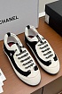 Женские замшевые кроссовки Chanel premium