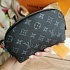 Кожаная косметичка Louis Vuitton Pouch PM Monogram Canvas 19x12 см - Black