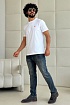 Футболка белого цвета Hermes H embroidered