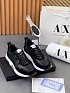 Мужские комбинированные кроссовки Armani Exchange