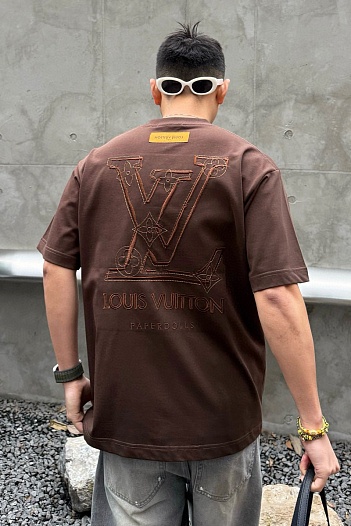 Оверсайз футболка Louis Vuitton premium   