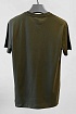 Мужская тёмно-зелёная футболка Hugo Boss