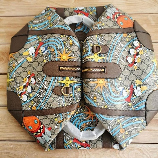 Кожаная сумка Gucci 100 Duffle Bag 45x28 см (3 расцветки)