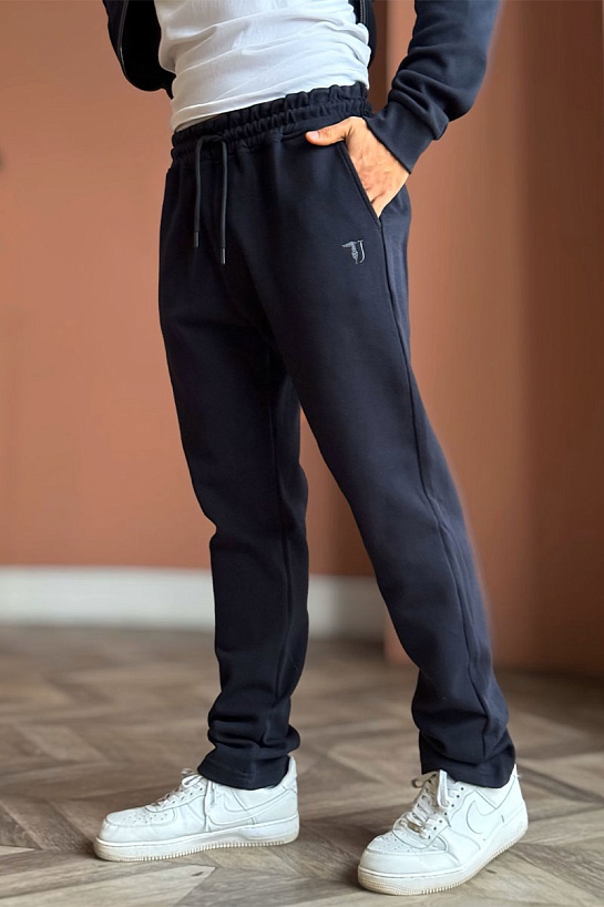 Спортивный костюм Trussardi logo-embroidered - Navy