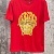 Мужская красная футболка Versace Medusa-embroidered