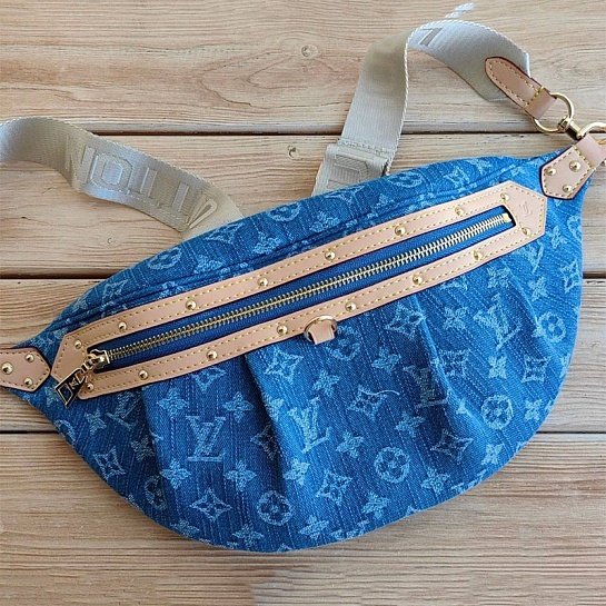 Поясная сумка Louis Vuitton High Rise Monogram Denim 39x16.5 см