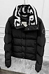 Мужской пуховик Moncler чёрного цвета