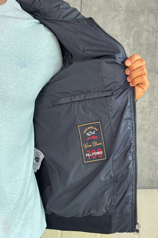 Мужская тёмно-синяя куртка Paul & Shark