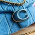 Джинсовая сумка Coach baguette 26x12 см