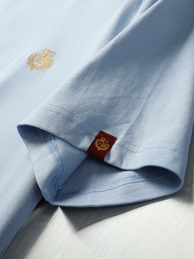 Мужская футболка Loro Piana Premium - Light Blue   
