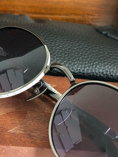 Солнцезащитные очки Chrome Hearts Metal Oval   