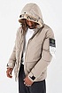 Парка бежевого цвета Stone Island compass-patch