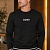 Мужской чёрный свитшот Hugo Boss Iconic