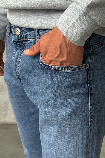 Мужские синие джинсы Dior   