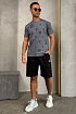 Мужские чёрные шорты Moncler