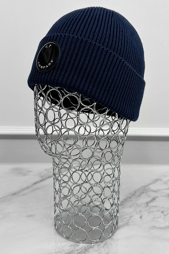 Шапка C.P. Company Single Lens - Navy