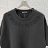 Чёрная оверсайз футболка Chrome Hearts premium