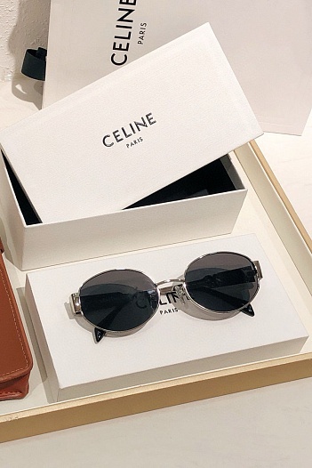 Солнцезащитные очки Celine Triomphe Metal   