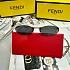Чёрные солнцезащитные очки Fendi
