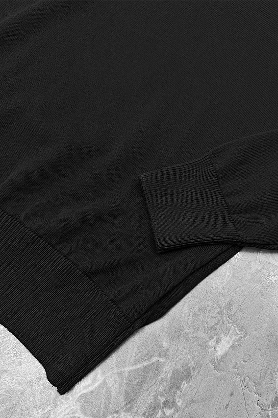 Мужская чёрная кофта Armani Exchange